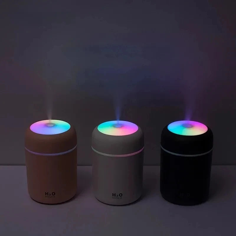 Colourful Cup Humidifier. 300ml Air Humidifier